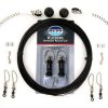 Rupp Single Rigging Kit with Klickers, Black Mono - CA-0110-MO