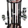 Rush Creek Creations 16 Rod Round Storage Floor Rack - Americana