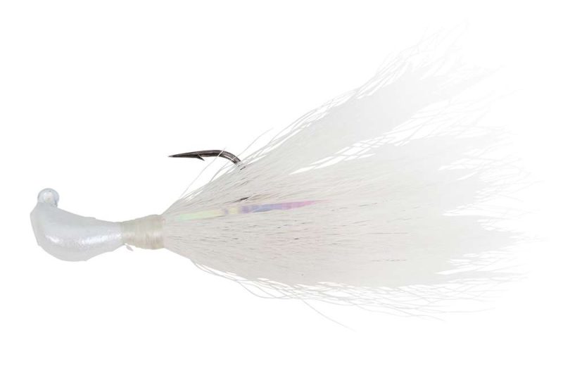 S & S Bucktails Fluke Master Lure - 1.5oz Pearl