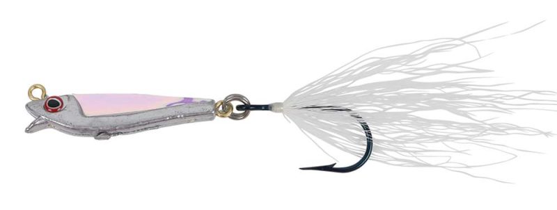 S & S Bucktails Surf Master Peanut Lure - 1 oz Pearl