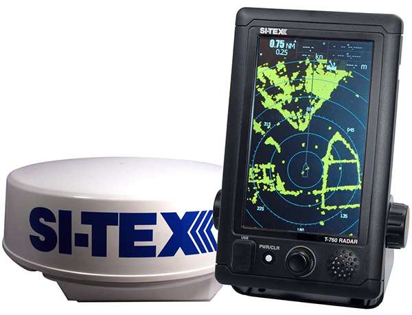 SI-TEX T-760 7" Touchscreen Radar System w/ 4kW 18" Dome