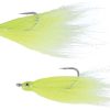 SPRO Bucktail Teaser Hooks - 2/0 - Crazy Chartreuse