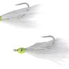 SPRO Bucktail Teaser Hooks - 2/0 - Glow