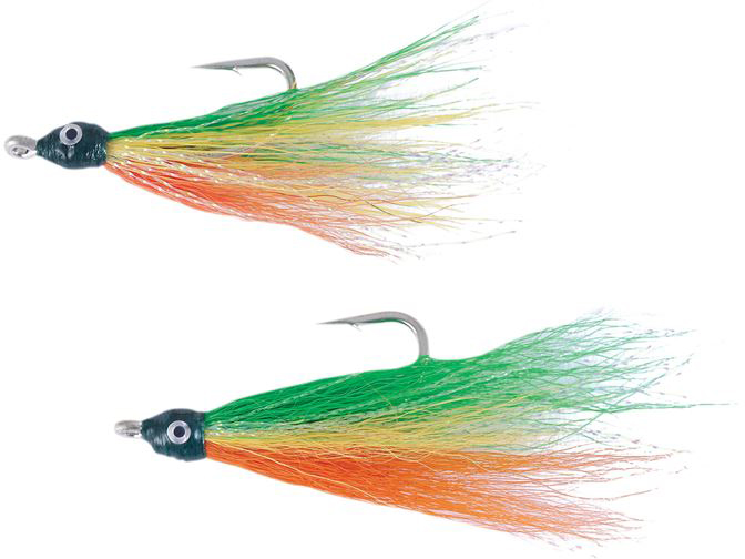 SPRO Bucktail Teaser Hooks - 2/0 - Zucchini