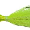 SPRO Chrome Bucktail Jig - 1 oz. Chrome Chartreuse - SBTJCRC-1