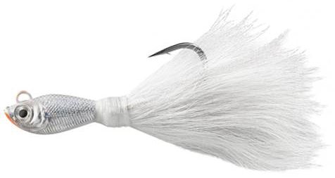 SPRO Power Bucktail Jig - 1-1/2oz - White - SPBJW-11/2