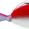 SPRO Prime Bucktail Jig - 3oz - Red/White - SBTJRW-3