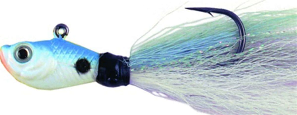 SPRO Prime Bucktail Jig - 3oz - Spearing Blue - SBTJSB-3