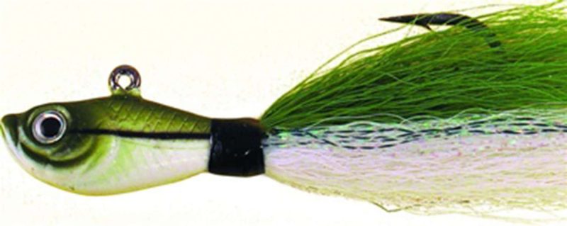 SPRO Prime Bucktail Jig - 4oz - Sand Eel Green - SBTJSE-4