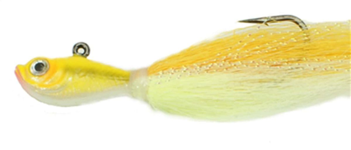 SPRO Prime Bucktail Jig - 6oz - Yellow - SBTJY-6