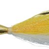 SPRO - SBTJCRG-1 Chrome Bucktail Jig - 1 oz. Chrome Gold