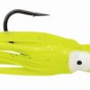 SPRO - SSTJCC-1 Squidtail Jigs 1oz Crazy Chartreuse