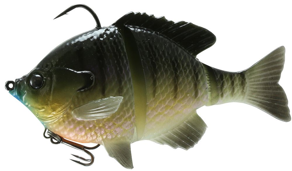 Savage Gear 3D Bluegill - 4in Slow Sinking - Dark Gill