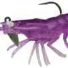 Savage Gear 3D RTF Shrimp - 3-1/2in - Plum Chartreuse