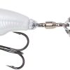 Savage Gear Fat Tail Spin - 3/4oz - White Glow