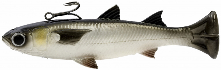 Savage Gear Pulse Tail Mullet FS LT Swimbait - 6in - White Mullet