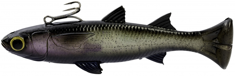 Savage Gear Pulse Tail Mullet LT Swimbait - 6in - Dark Mullet