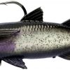 Savage Gear Pulse Tail Mullet RTF Swimbait - 4in - Dark Mullet