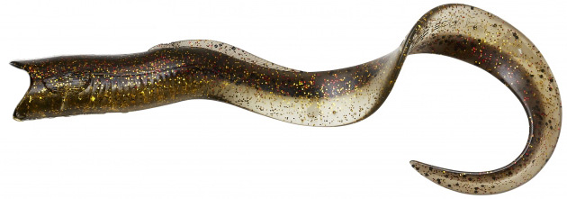 Savage Gear Real Eel Replacement Bodies - 8in - Black and Gold