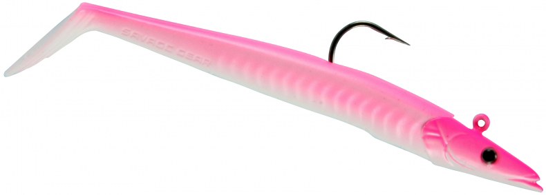 Savage Gear Sand Eel - 7in - Pink - White