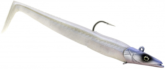 Savage Gear Sand Eel - 8in - Ghost Herring