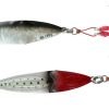 Savage Gear Squish Erratic Fall Jig - 4-3/4in - Dirty Silver/Lumo