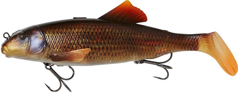 Savage Gear Sucker Swimbait 9in Moderate Sink - Red Horse Sucker Flash