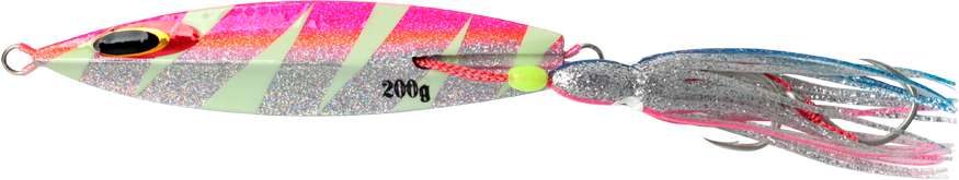 Sea Falcon Drain Inchiku Jig - 120g - Lightning Glow Pink