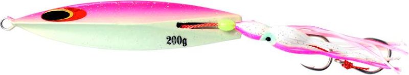 Sea Falcon Drain Inchiku Jig - 300g - Full Glow Pink