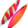 Sea Falcon S Impact Jig - 120g - Lightning Glow Orange Pink