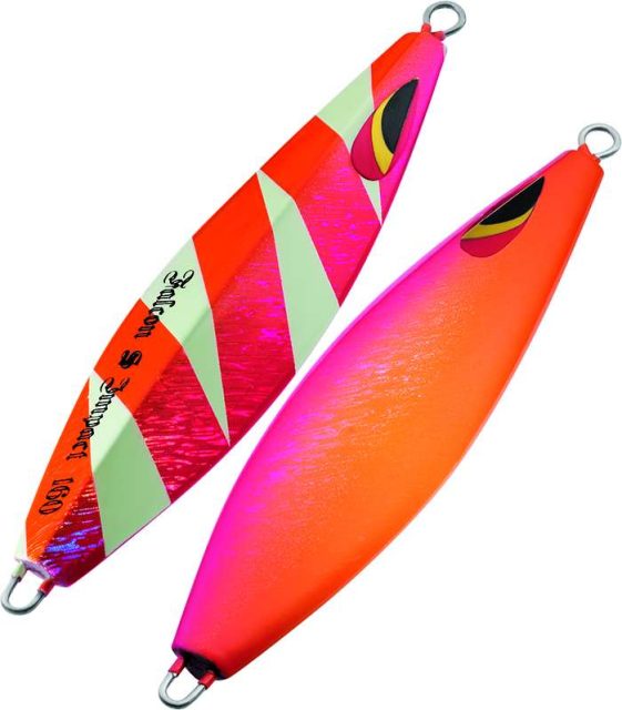 Sea Falcon S Impact Jig - 120g - Lightning Glow Orange Pink