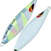 Sea Falcon S Impact Jig - 120g - Lightning Glow Silver