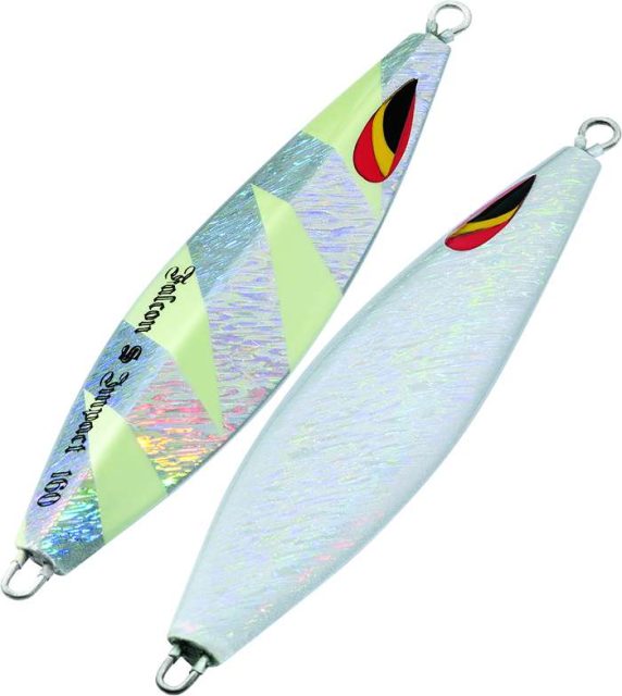 Sea Falcon S Impact Jig - 120g - Lightning Glow Silver