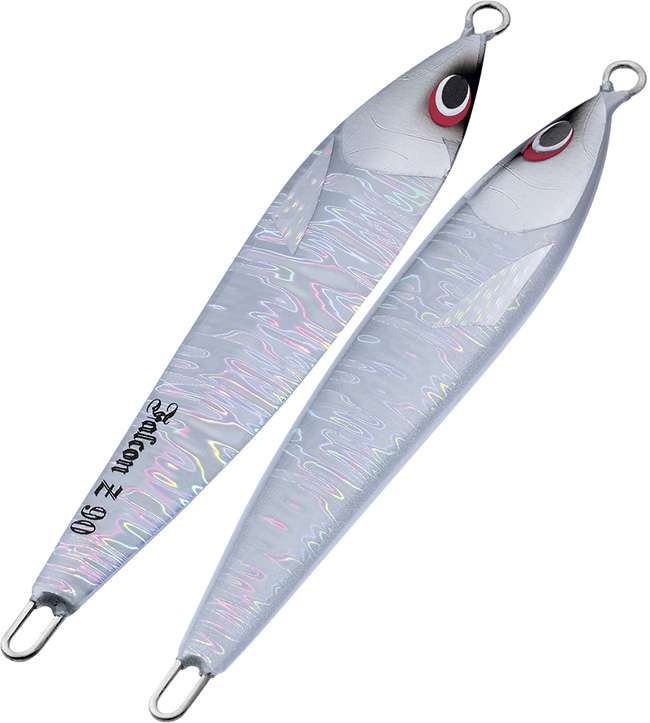 Sea Falcon Z Slide Jig - 220g - Water Wave Holo