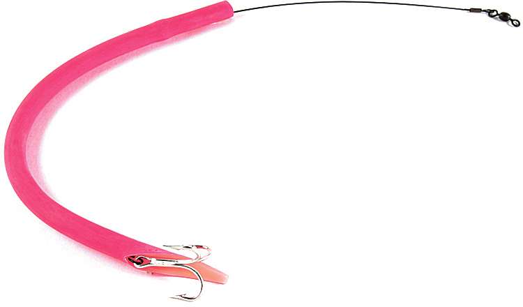 Sea Striker Standard Cuda Tube 12" Fluorescent Pink - CT12 Fluorescent Pink