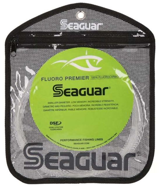 Seaguar 130 FP 50 Premier Fluorocarbon Leader Material 50 Yds