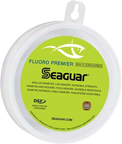 Seaguar 20 FP 50 Premier Fluorocarbon Leader Material 50 Yds