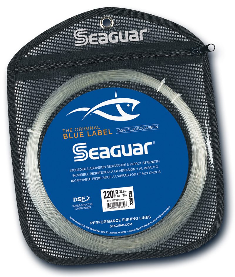 Seaguar Blue Label Big Game Fluorocarbon Leader - 220lb - 30yds