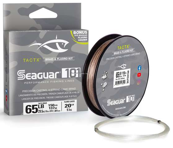 Seaguar TactX Braid - 150yd - 65lb