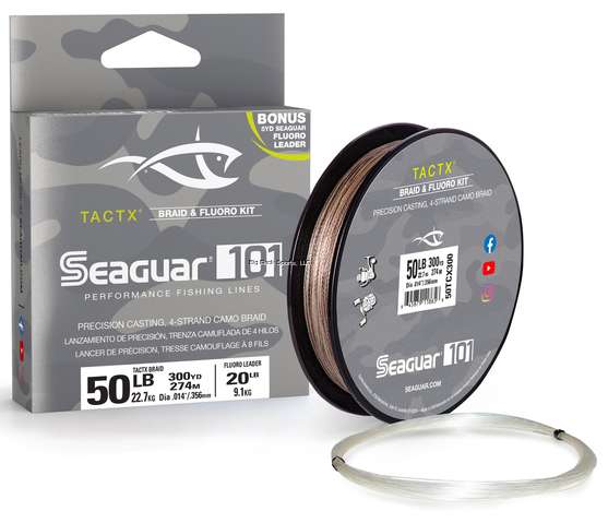 Seaguar TactX Braid - 300yd - 50lb