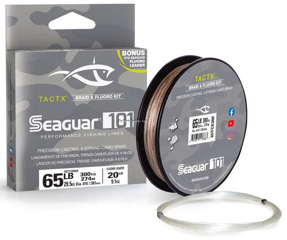 Seaguar TactX Braid - 300yd - 65lb