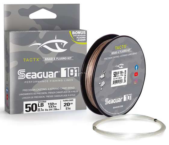 Seaguar TactX Braids - 150yd - 50lb