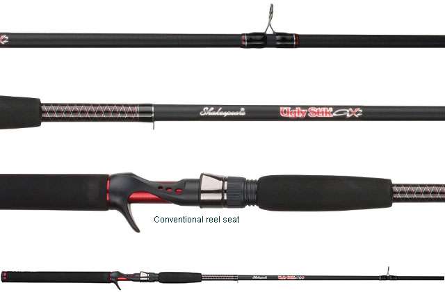 Shakespeare Ugly Stik GX2 Casting Rod - USCA662MH