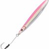 Shimano BFLFS112 Butterfly Flatside Jig - 112g Pink Silver