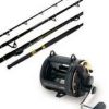 Shimano TLD-25 Triton Reel / Ande ASU-601A-SBMH Trolling Combo