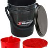 Shurhold 2462 One Bucket Kit - 5 Gallon - Black