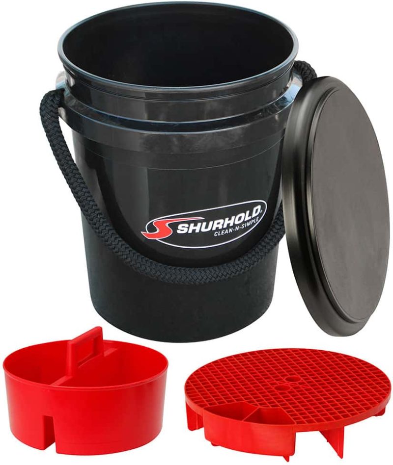 Shurhold 2462 One Bucket Kit - 5 Gallon - Black