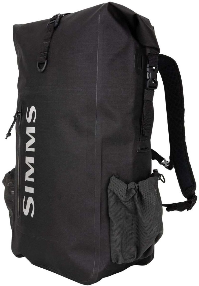 Simms Dry Creek Rolltop Backpack - Black