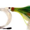 Sportfish Products OA09-2W Sport Feather Lures Green/Yellow - OA09-2W Green/Yellow