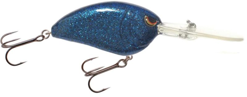 Spro John Crews Little John DD 70 Crankbait - Black & Blue